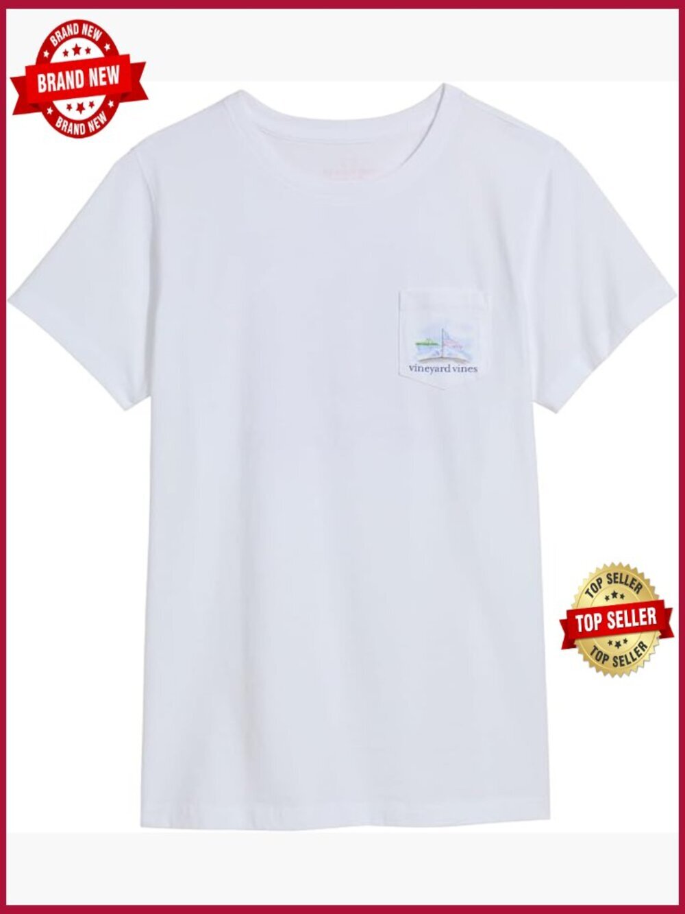 Short-Sleeve Pocket Tee - Soft Washed Cotton, Regular Fit, Crew Neck